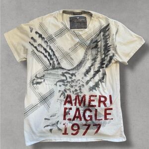 American EAGLE Outfitters Medium Vintage Graphic Live your life! 100% Cotton 700